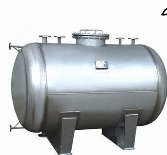 Horizontal SS Storage Tank